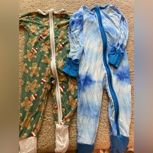 Little Sleepies zip pajamas